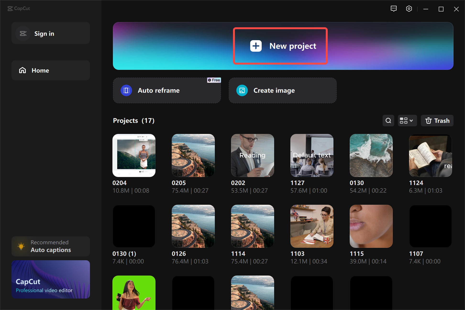 Upload video