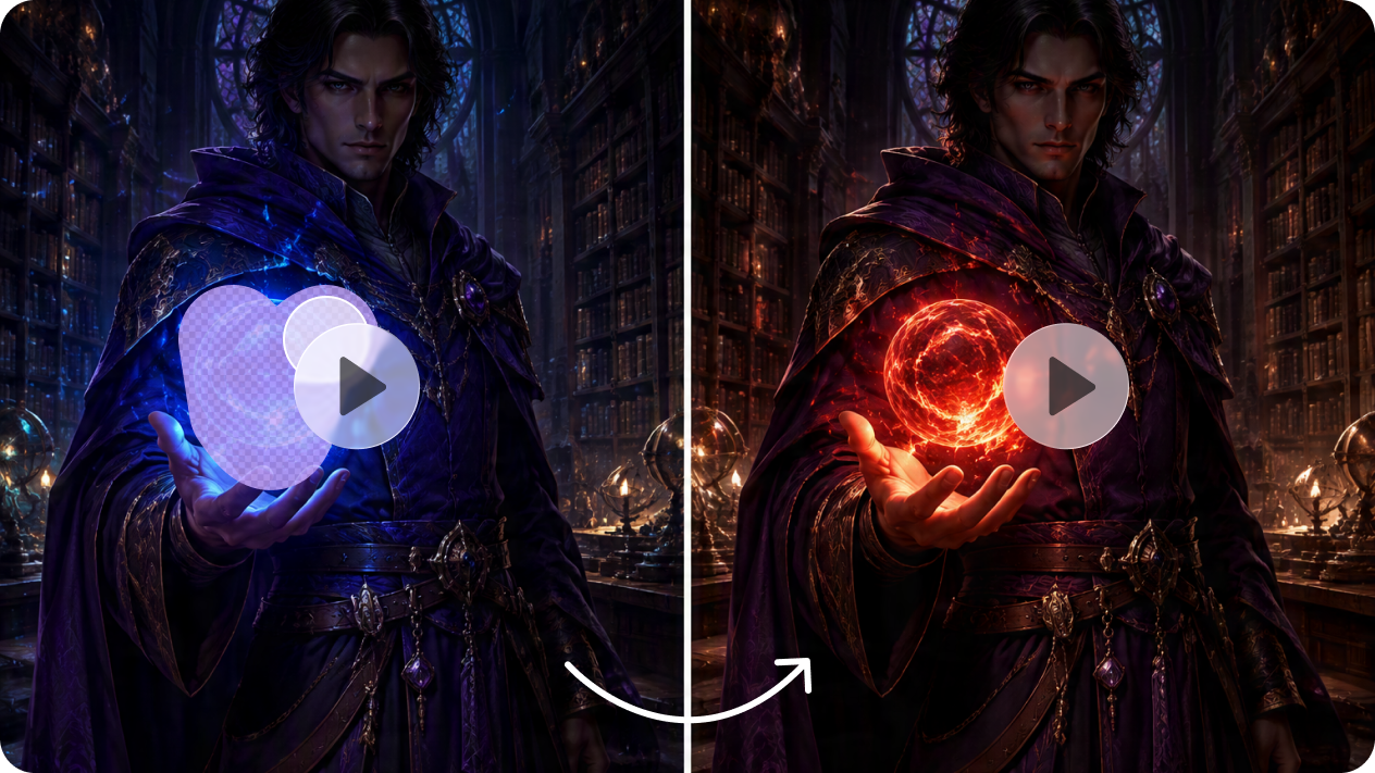 Edit any detail without re-rendering the clip