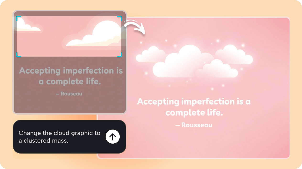 Customize quote designs with precise interactive editing