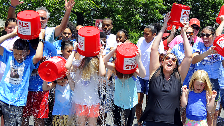 ALS ice bucket challenge