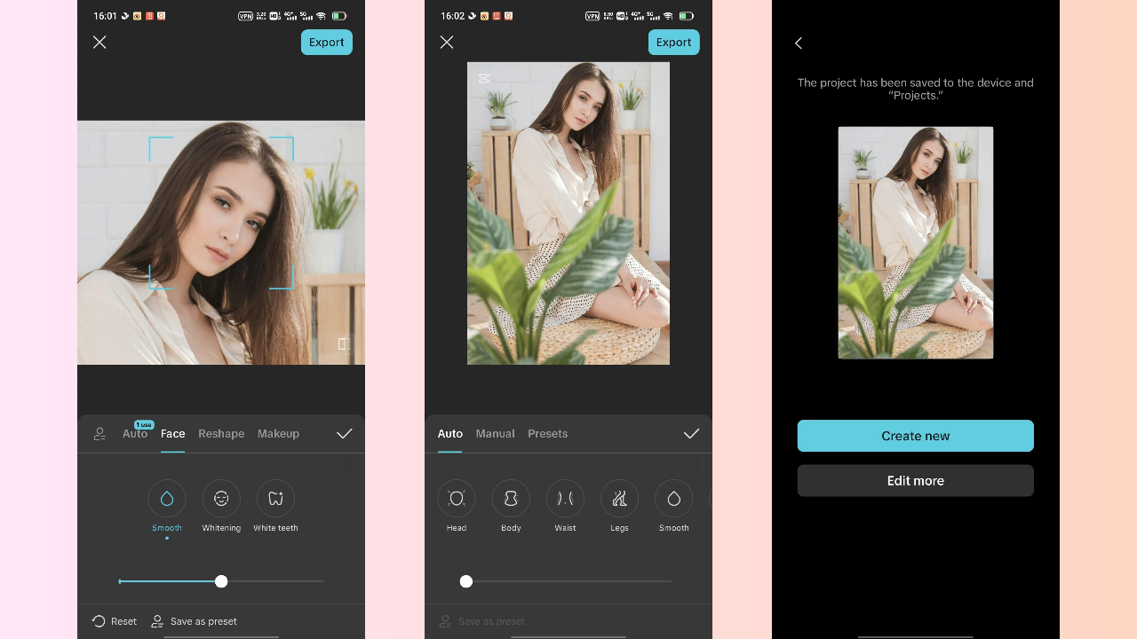 CapCut App for Instagram photo editing