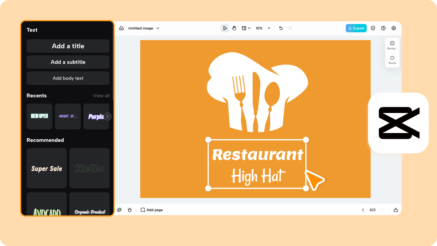 การออกแบบโลโก้ร้านอาหาร