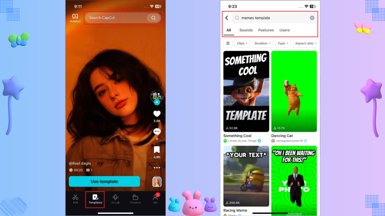 اختر قالباً