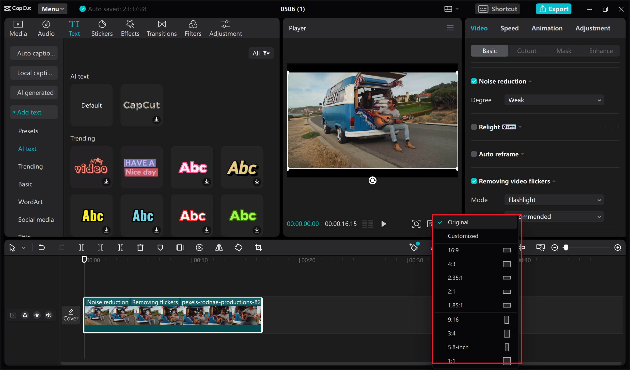 Resize Video