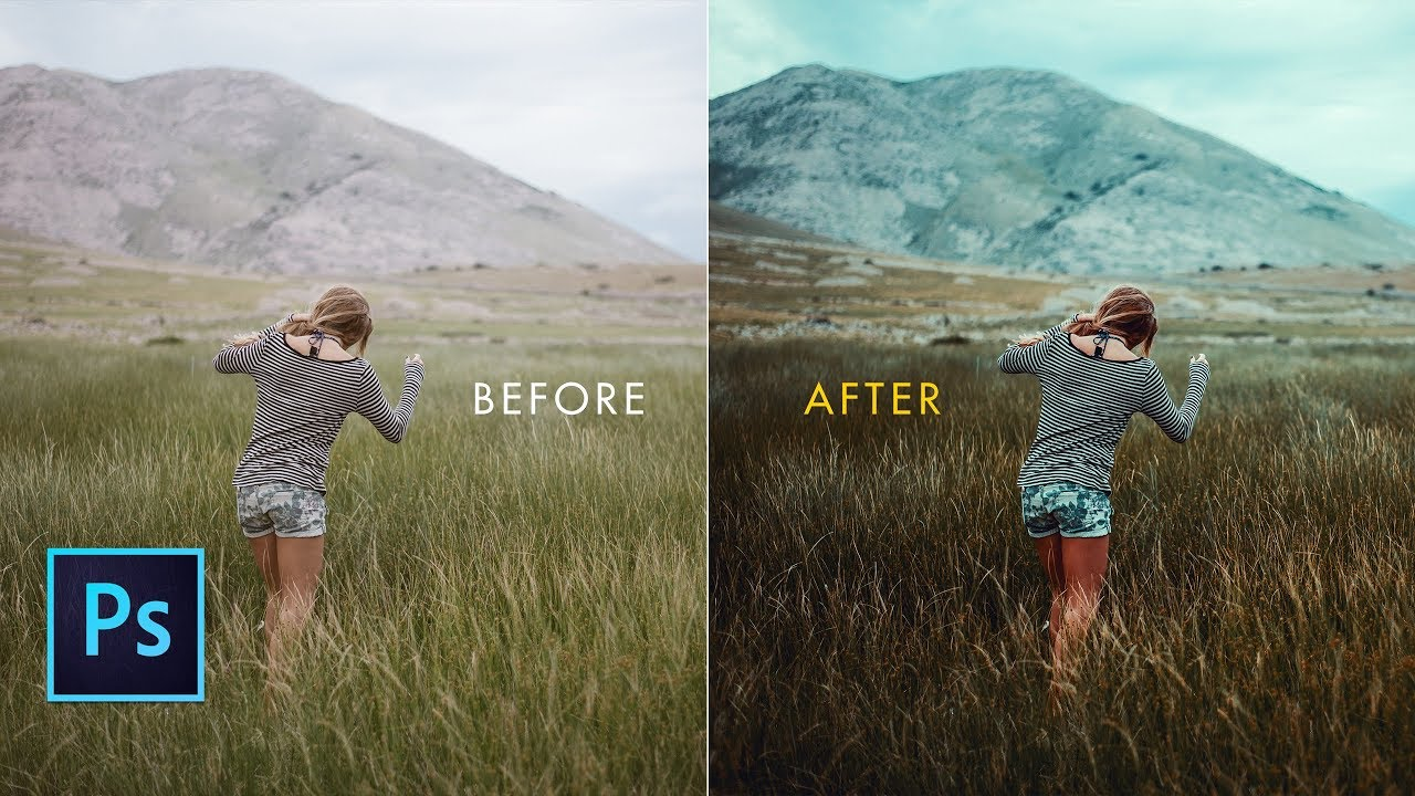 Textured cinematic photo