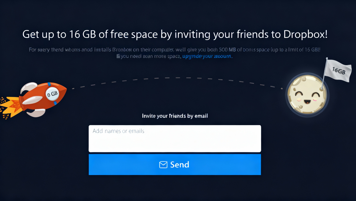Dropbox referral program