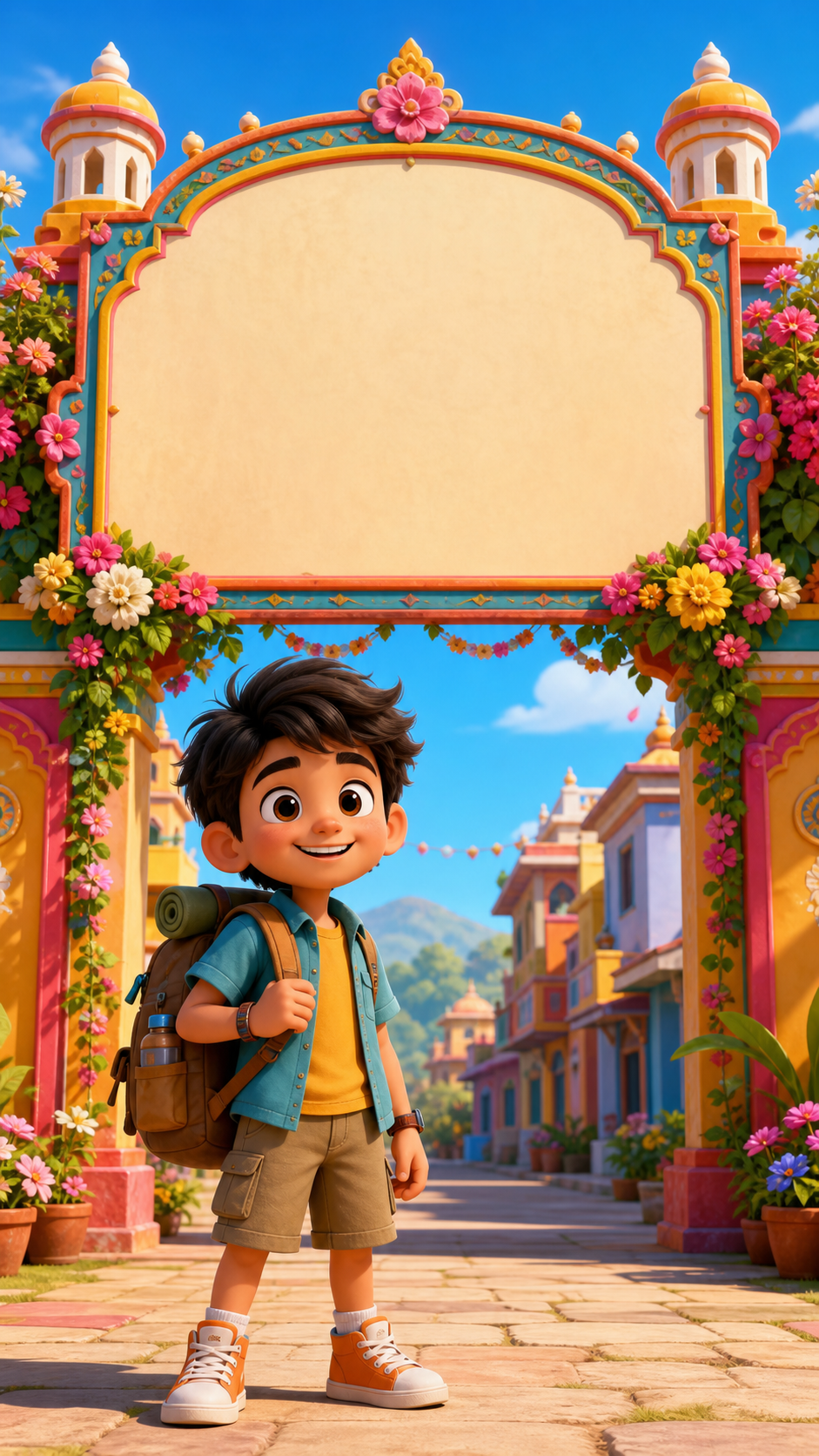 Chhota Bheem AI Edición de fotos Prompt héroe móvil