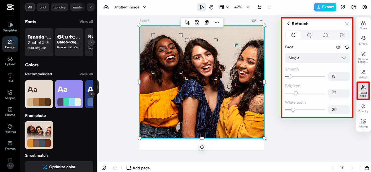 retouch photos