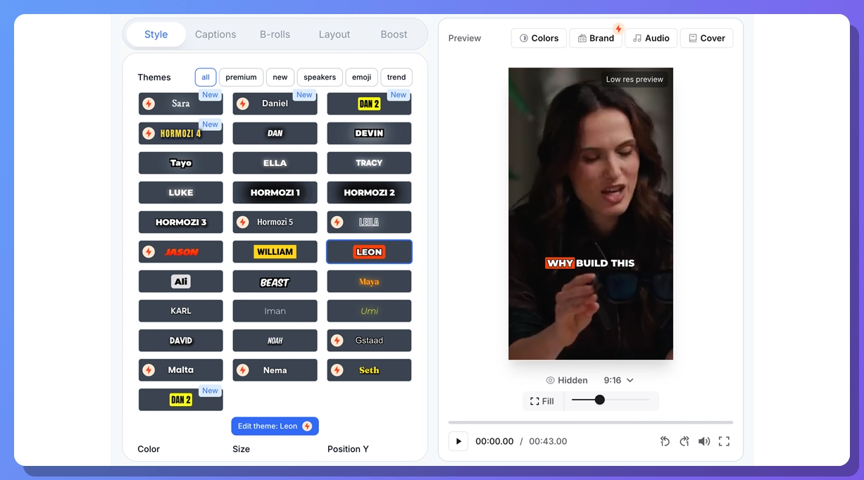 Submagic caption generator ai