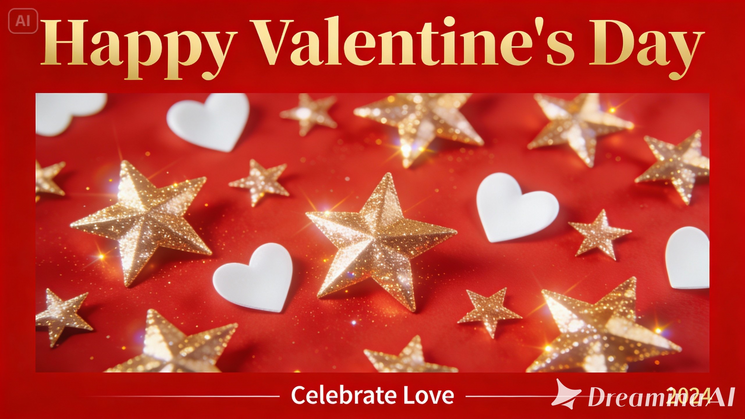 Banner de Ziua Îndrăgostiților cu Cupidon și săgeți