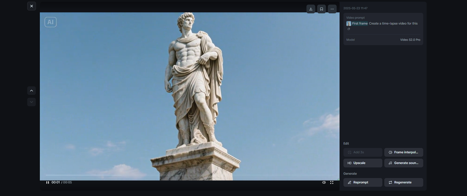 Time-lapse videos