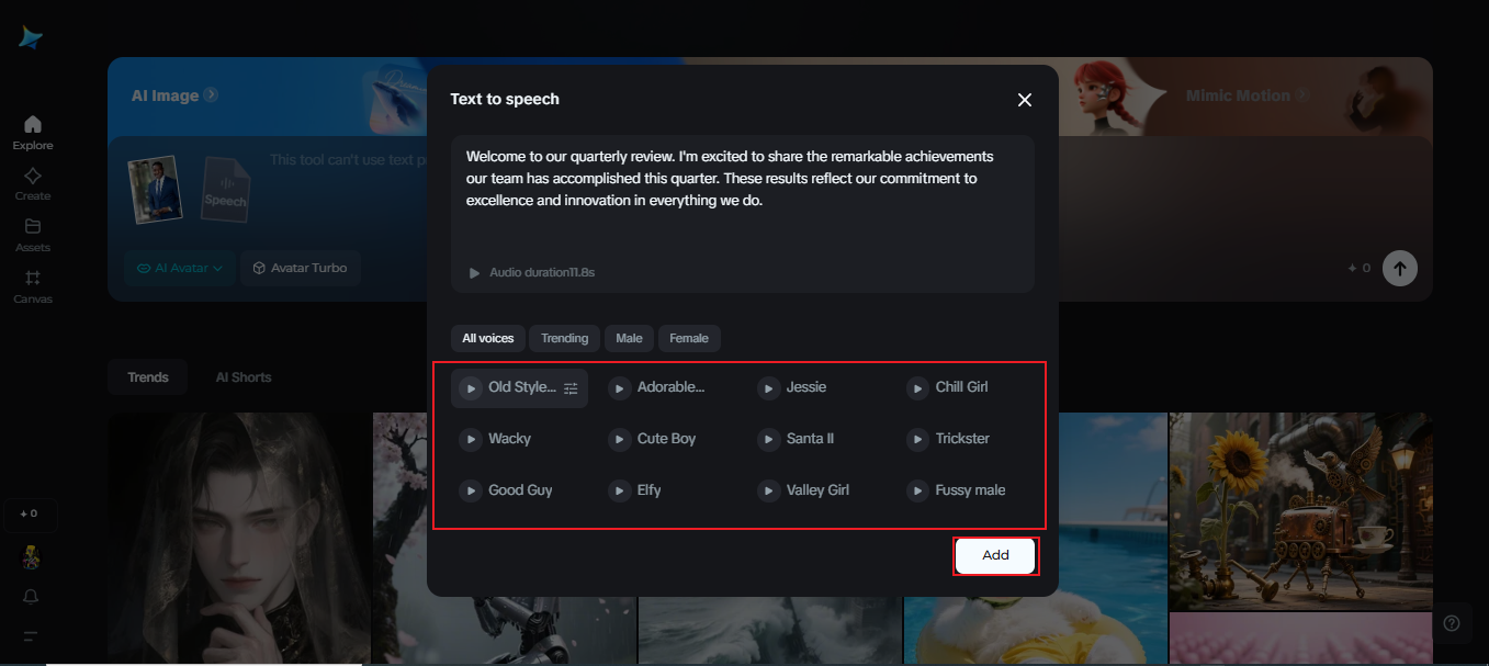 Ai voices