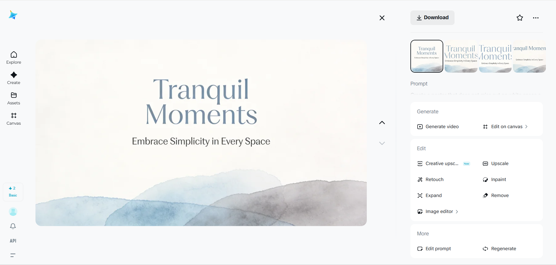 โปสเตอร์ที่ไม่พลาดในพื้นที่สีขาว