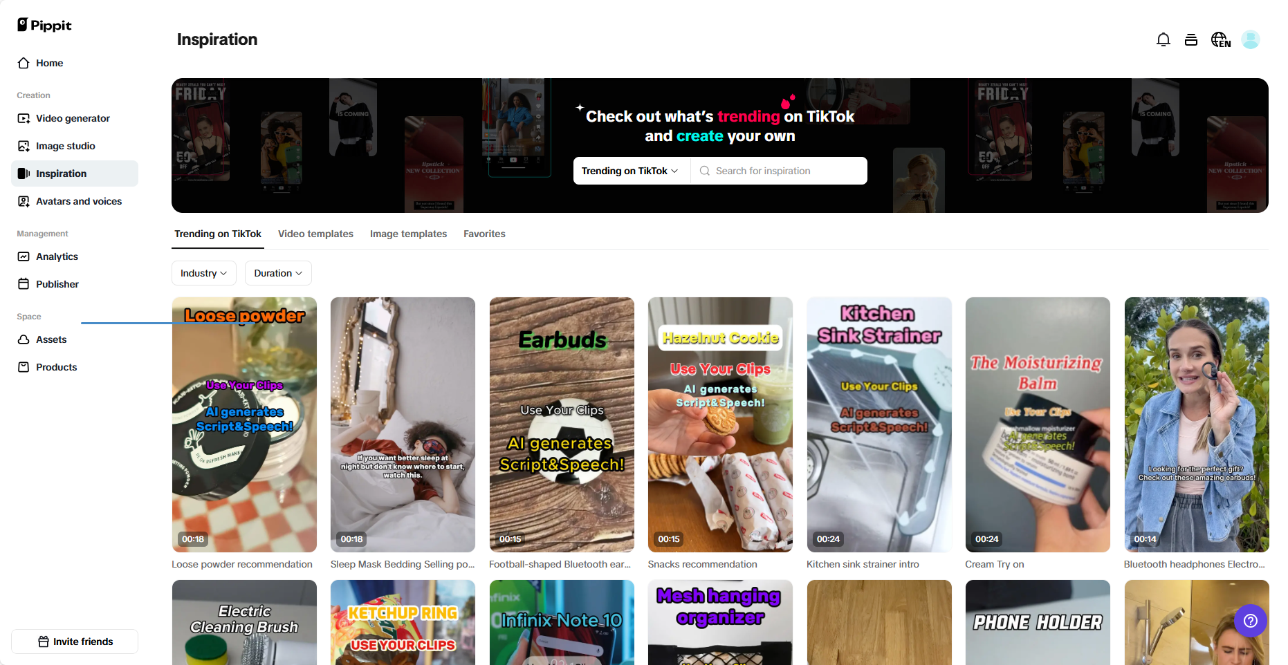 TikTok-style promo inspiration