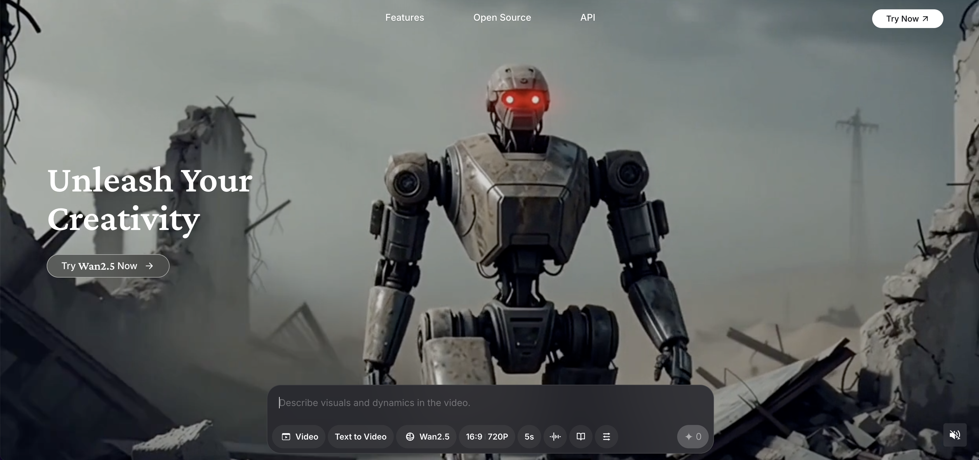 Wan open source video AI generator