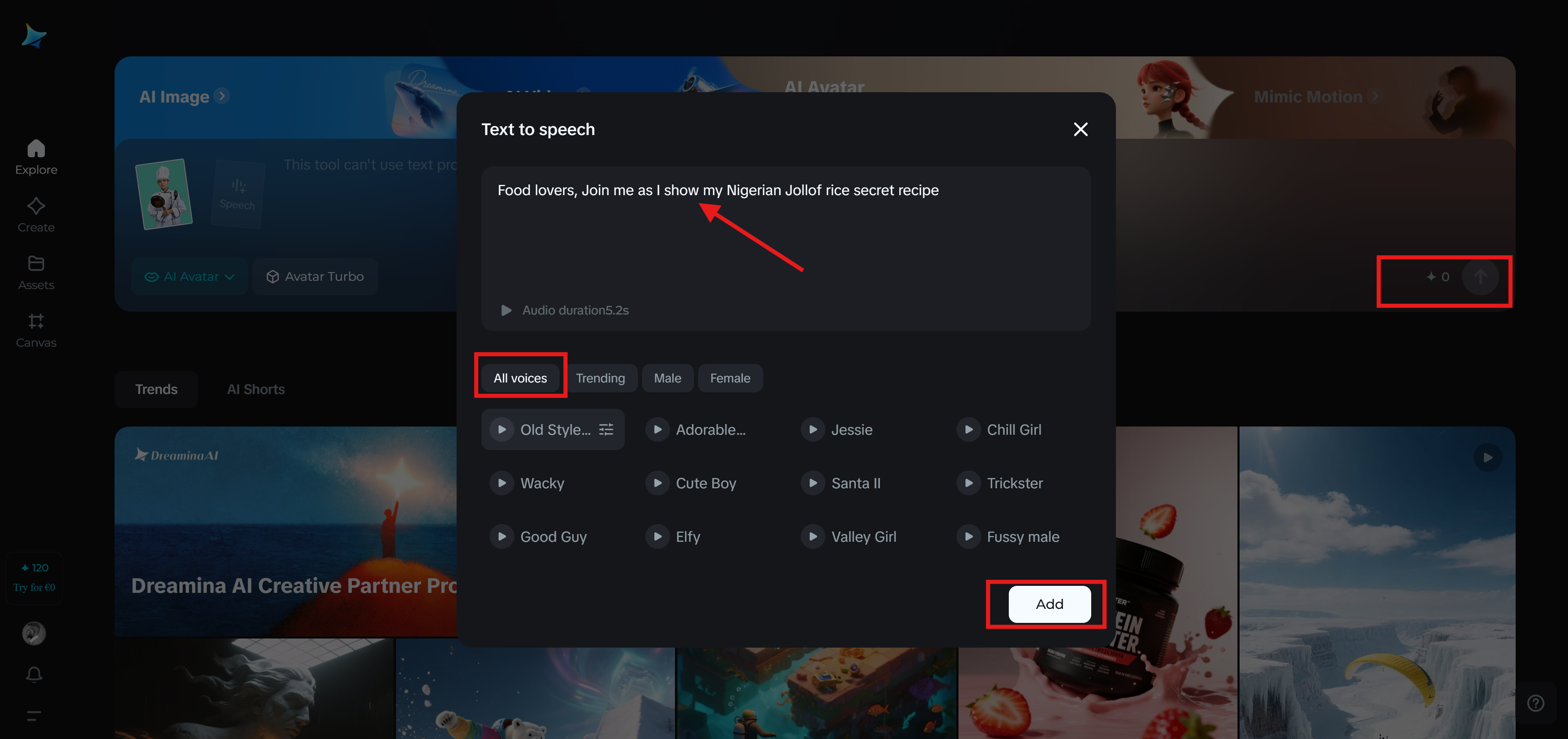 Dreamina Vtuber maker online
