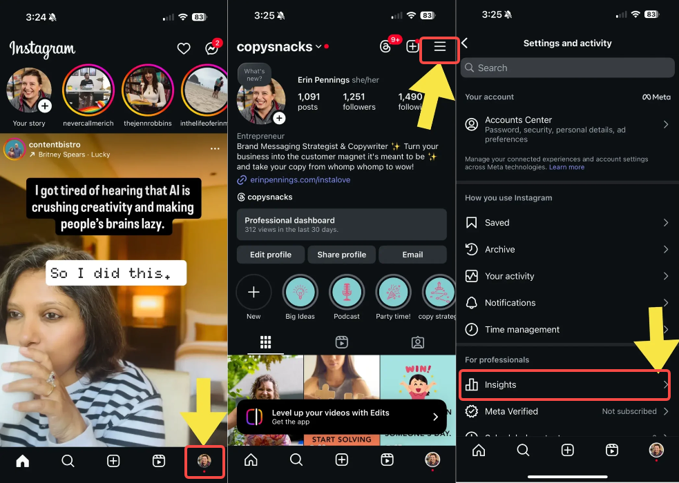 Check out the insights
