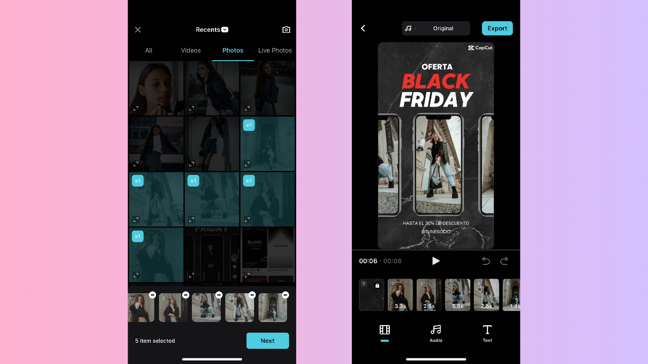 Upload media and generate video