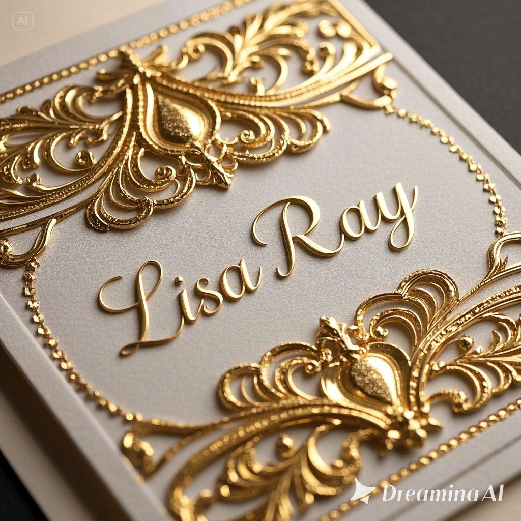 Gold accents graduation invites