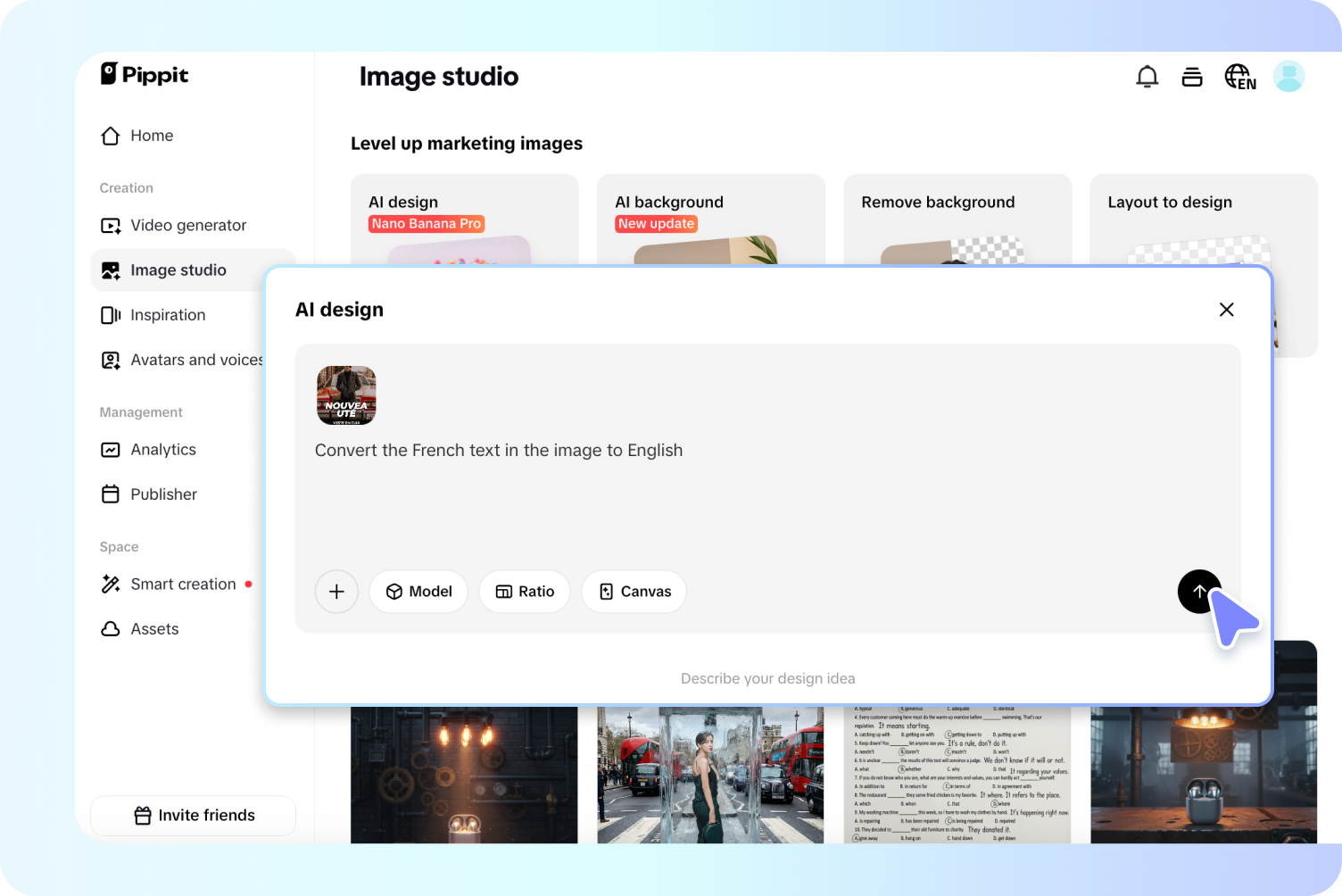 Translate your image