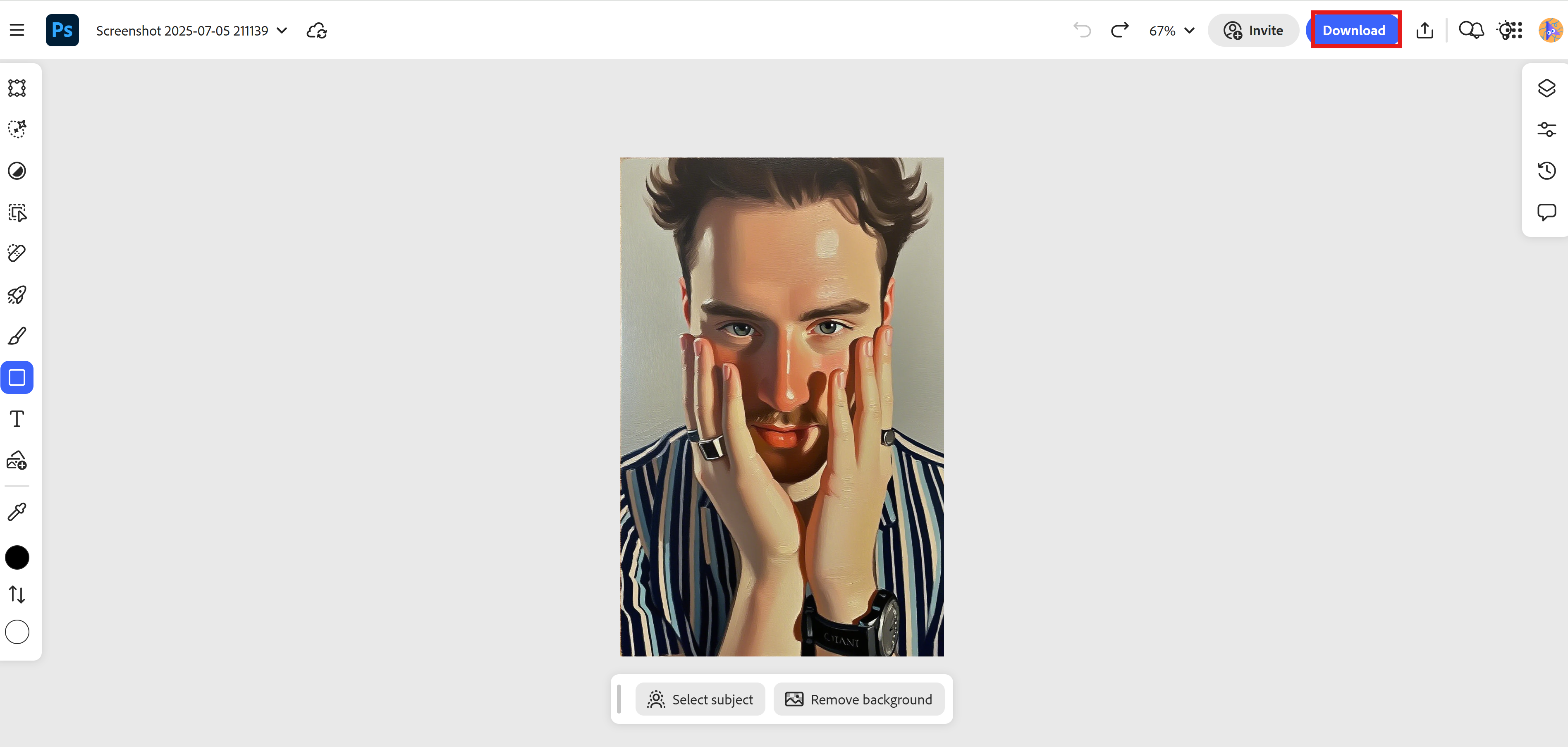 Turn photo into painting photoshop