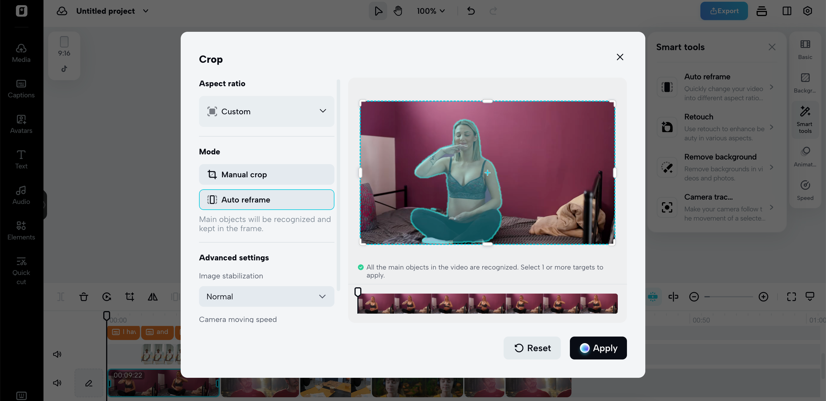 Awtomatikong pagsasaayos ng aspect ratio
