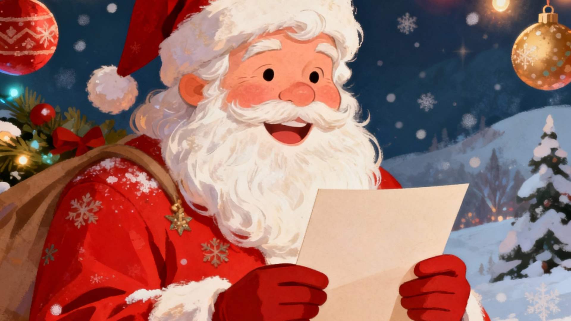 サンタの声を使ったパーソナライズされた挨拶