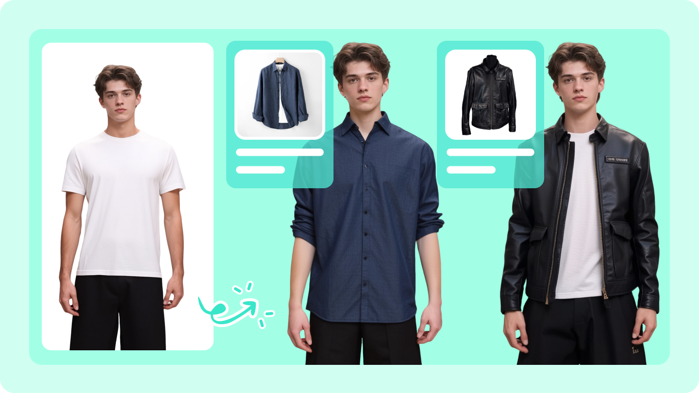 editor fotografií oblečení