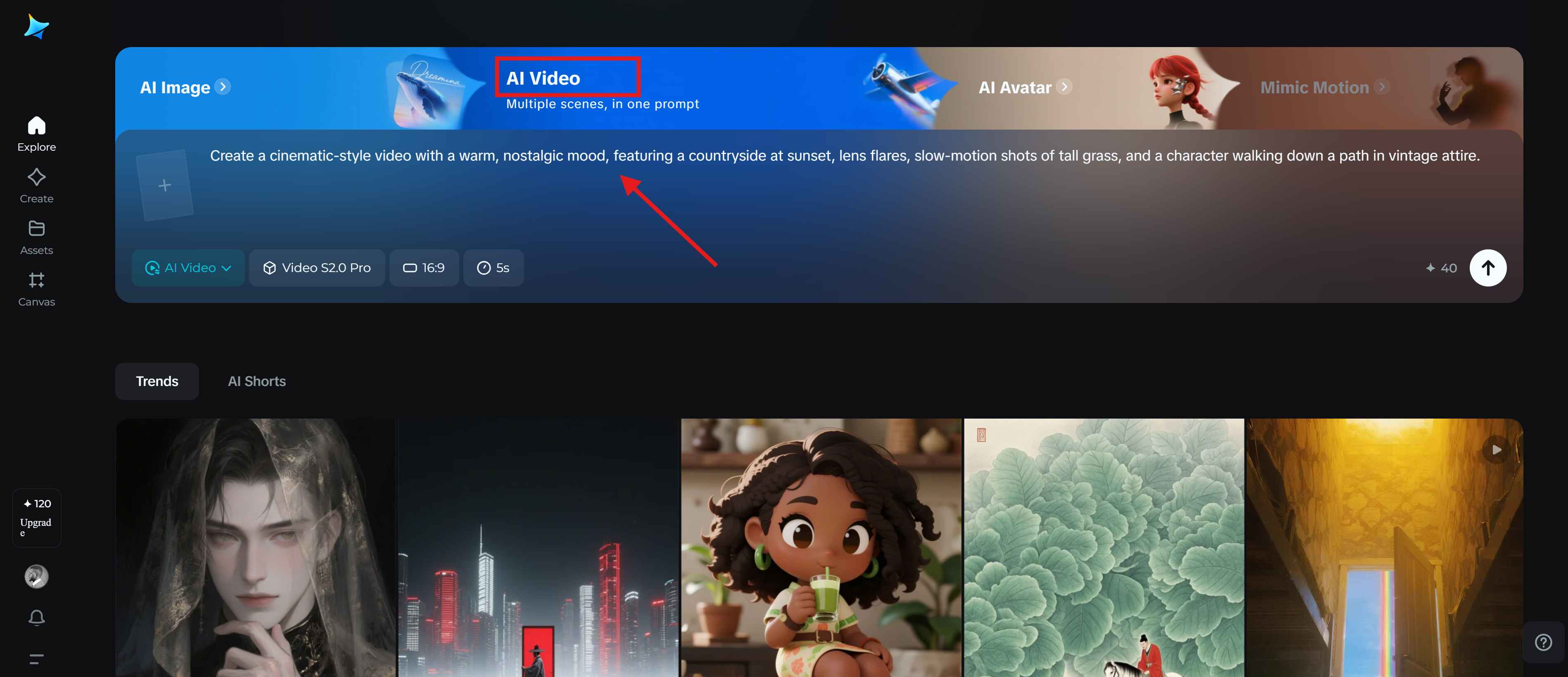 AI-generated videos with Dreamina