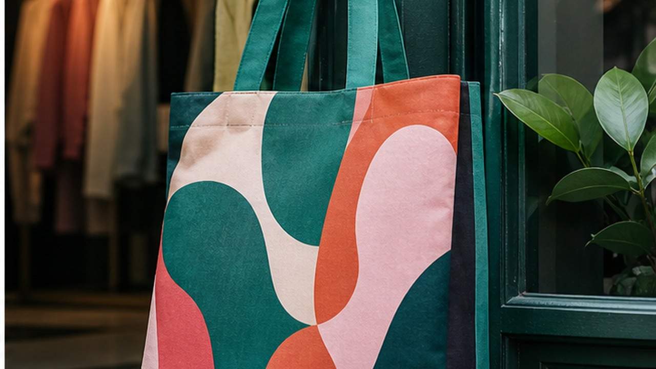 Shopping Bag Mockup prompt result 3