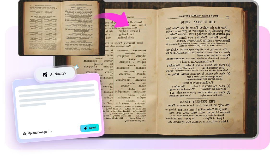 Unblur text to improve readability