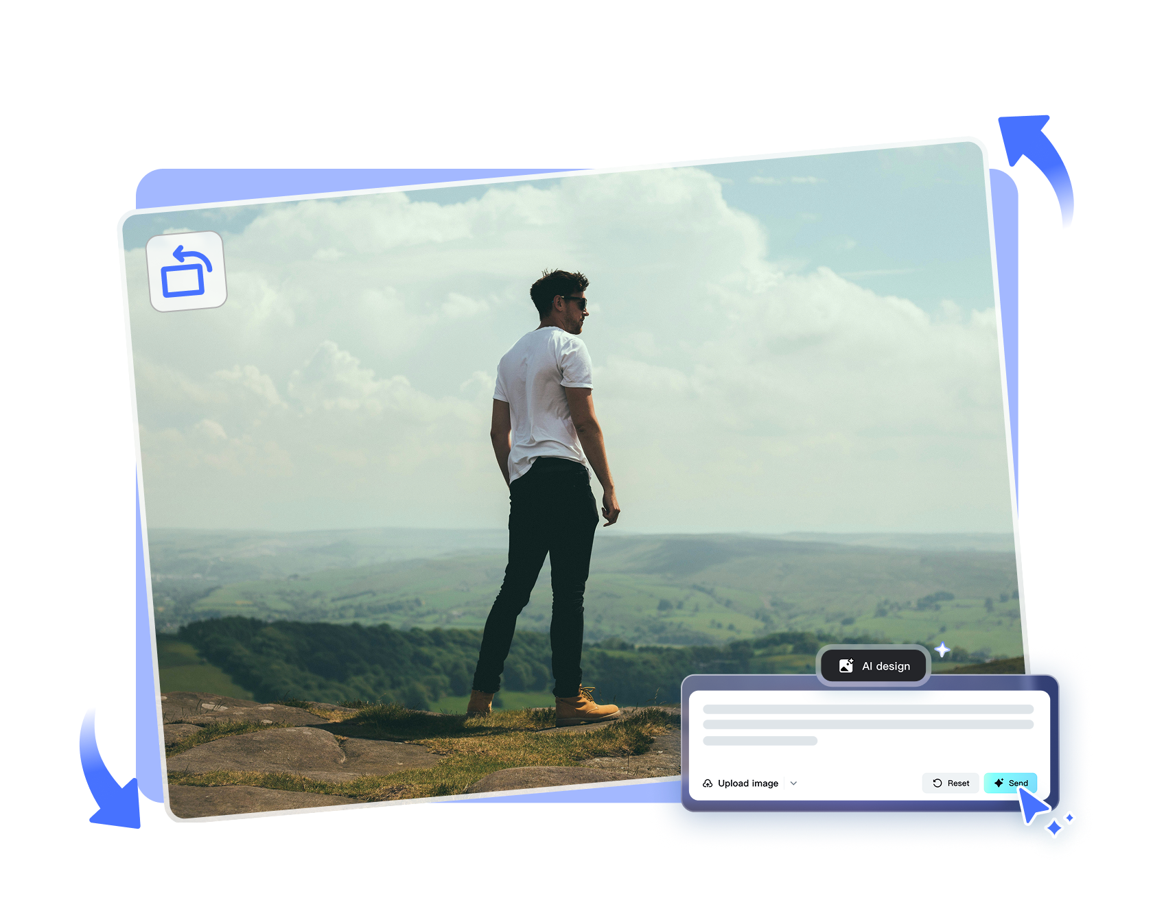CapCut's image rotator