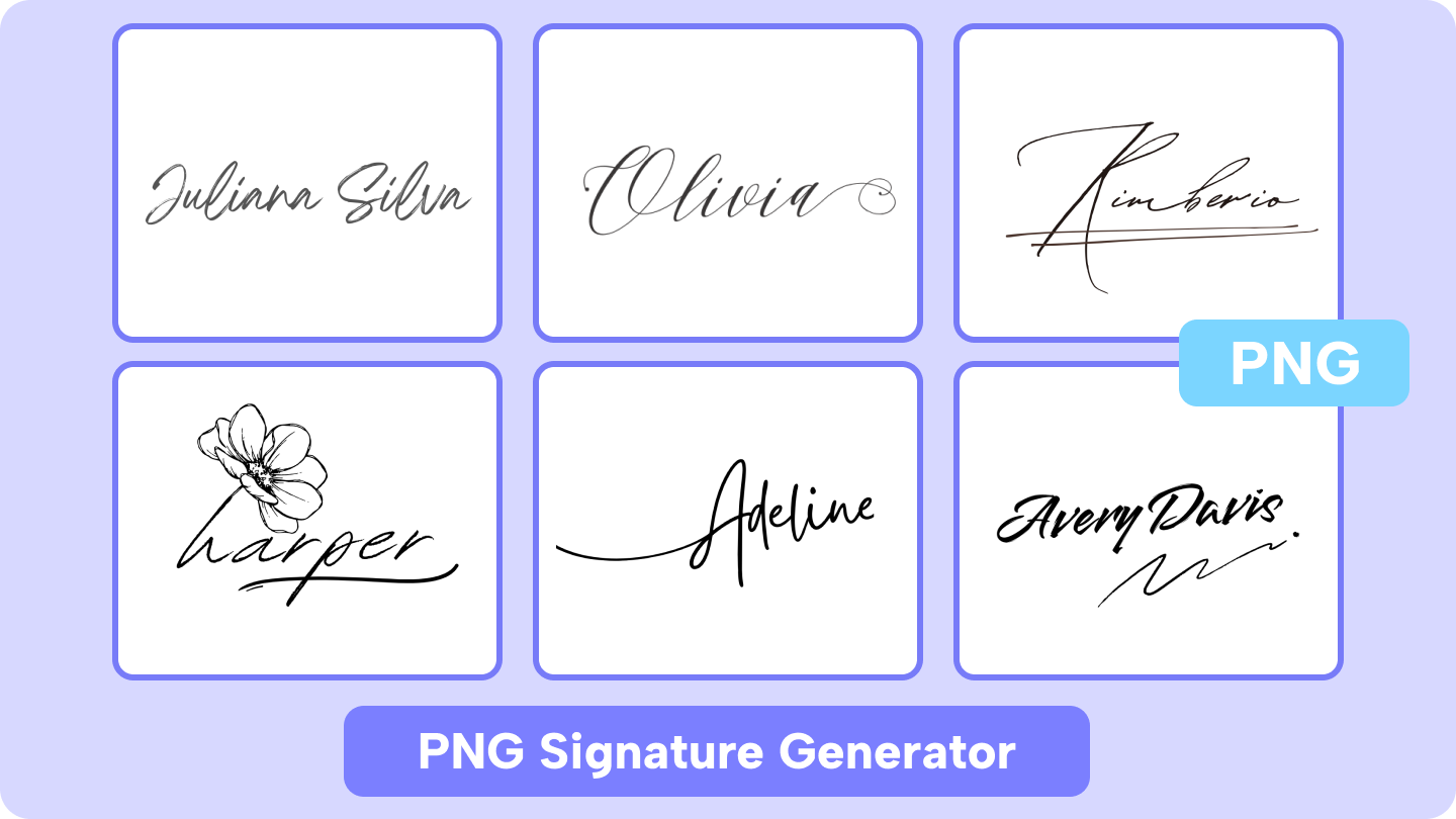 Signatur-PNG-Generator