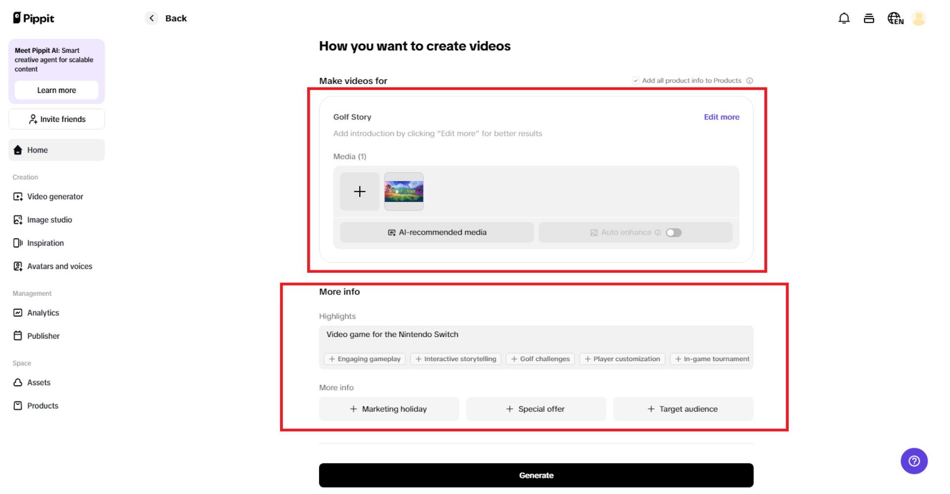 Provide details of your product