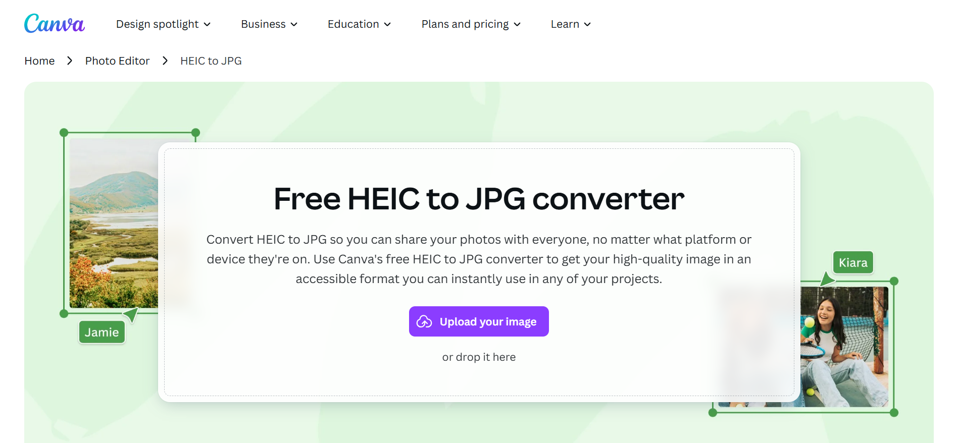 HEIC to JPEG free converter