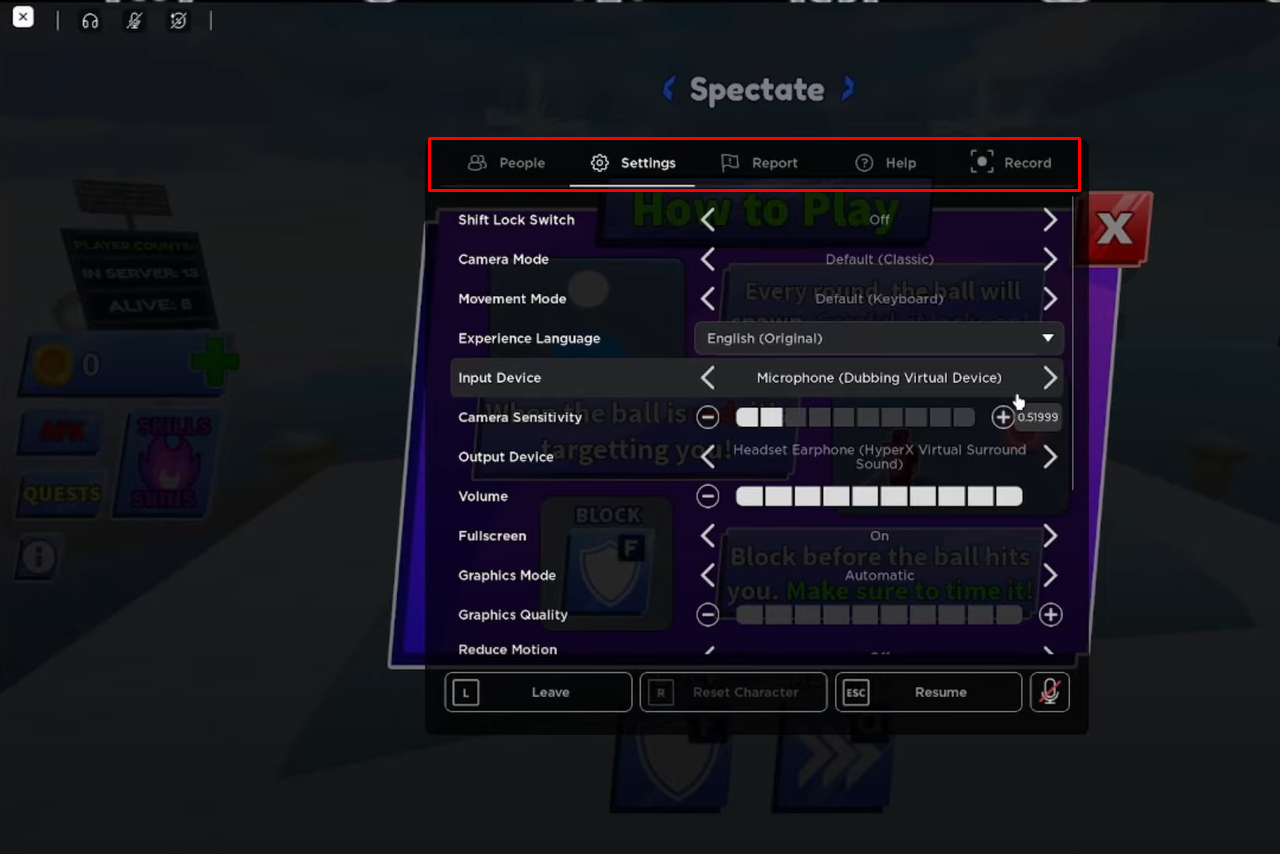Showing how to use Dubbing AI's Roblox voice changer