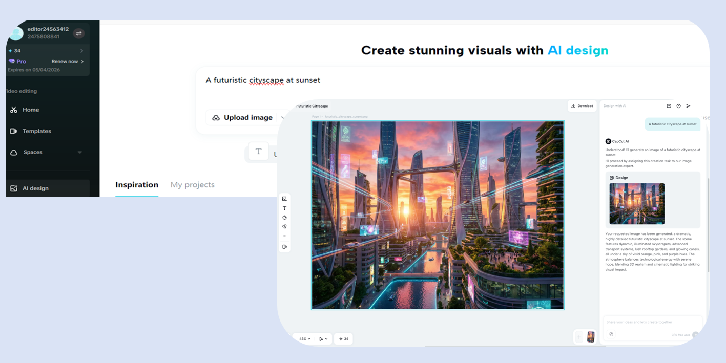 Use your ideal for AI design
