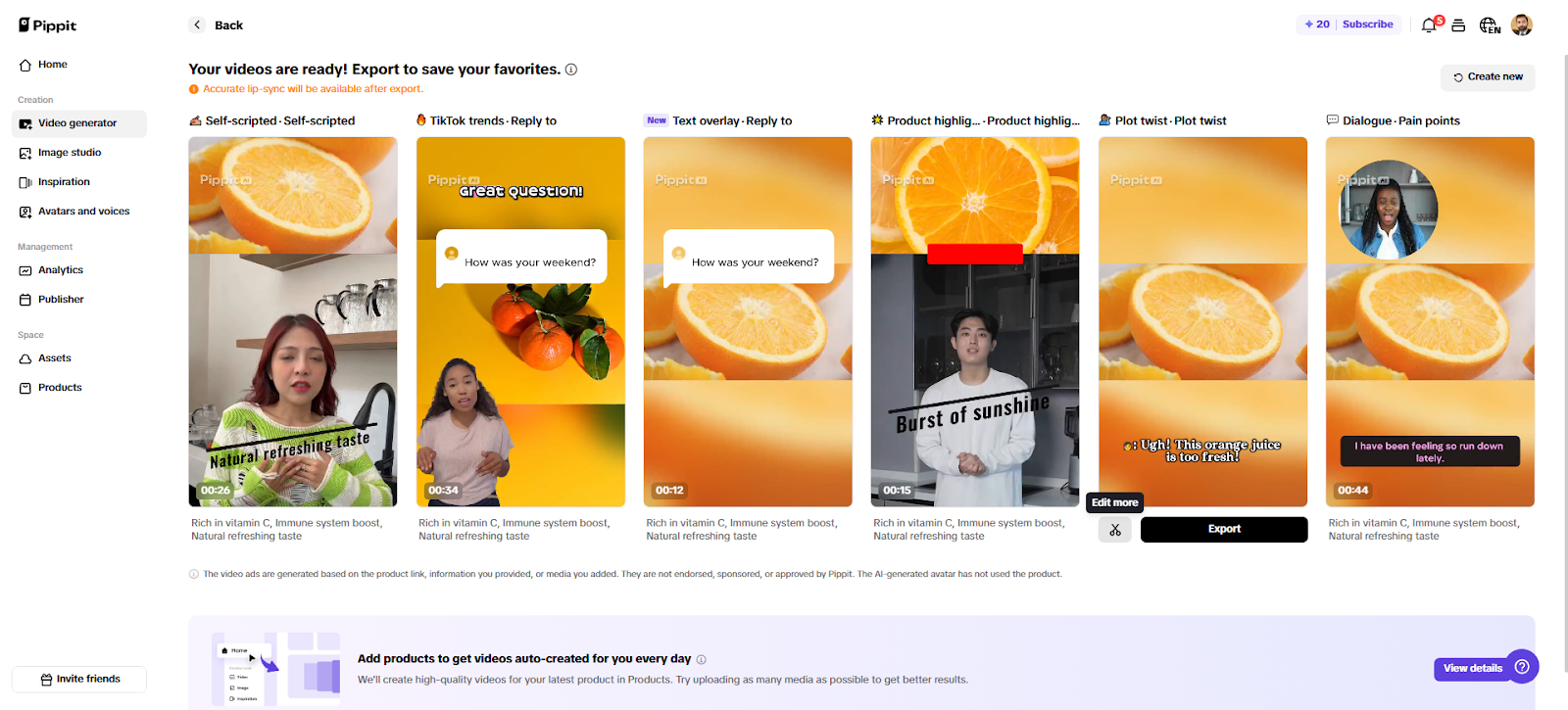 See AI draft your ad