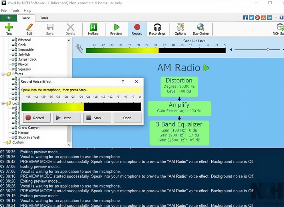 Voxal Voice Changer by NCH