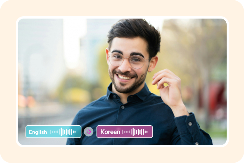 Expand audience reach with CapCut's English-to-Korean translation.