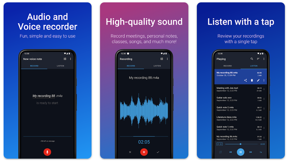 Easy voice recorder 