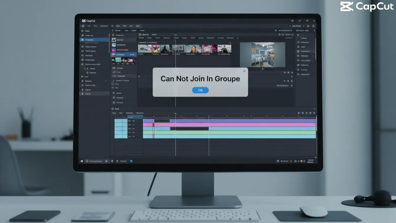 problem to join the group on CapCut