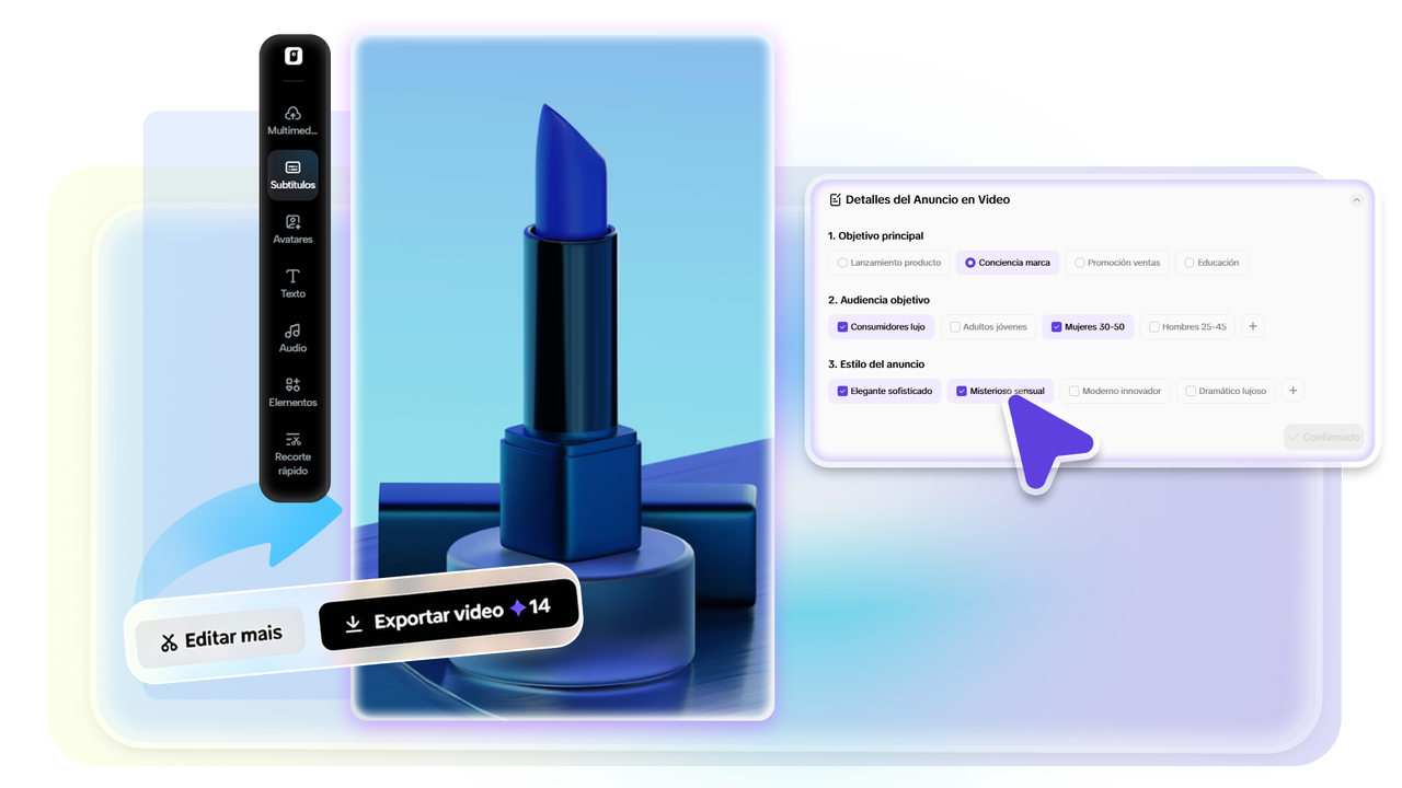Personalizar la configuración de video