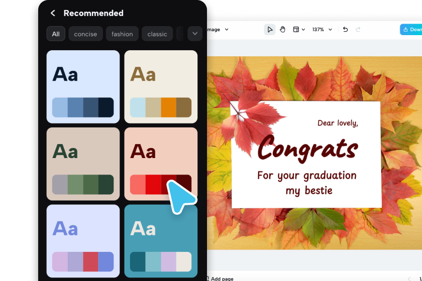 Customize the template