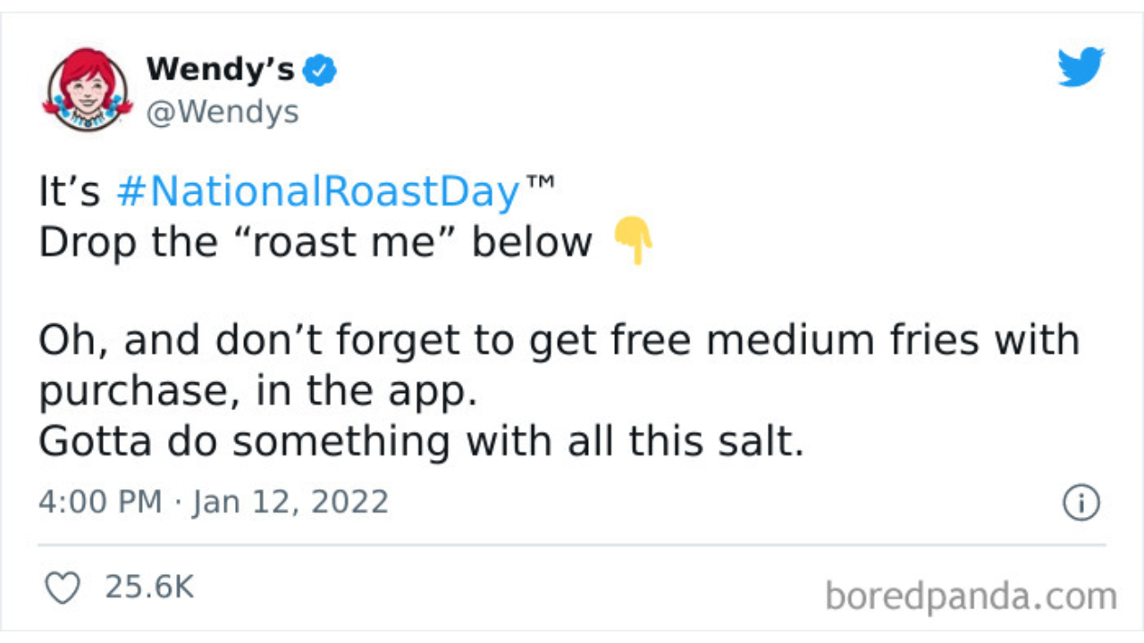 Wendy's Twitter