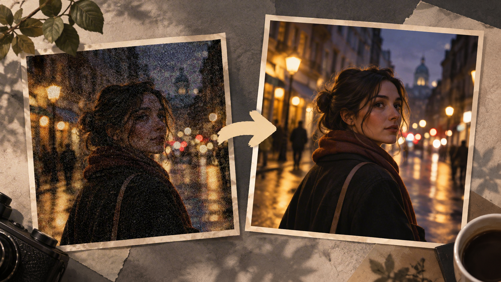 Reduce Low-Light Photo Noise While Keeping Natural Texture