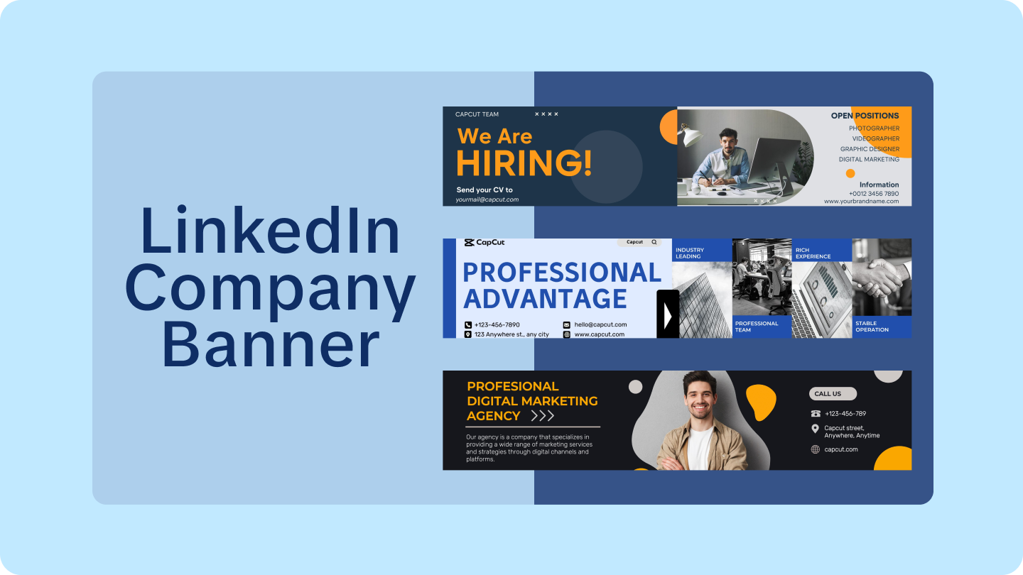 linkedin company banner