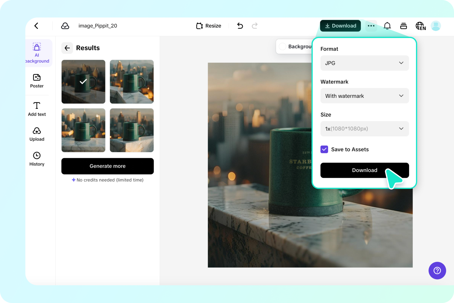 download  the banner