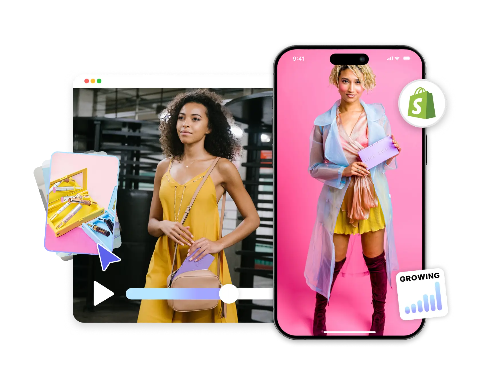 Kostenloser Shopify Produktvideo-Maker online