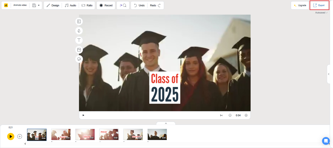 tạo video bằng hình ảnh video và âm nhạc